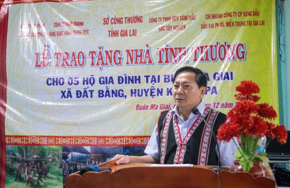 Sở Công thương Gia Lai và nhà tài trợ trao tặng 5 nhà tình thương tại Krông Pa 5