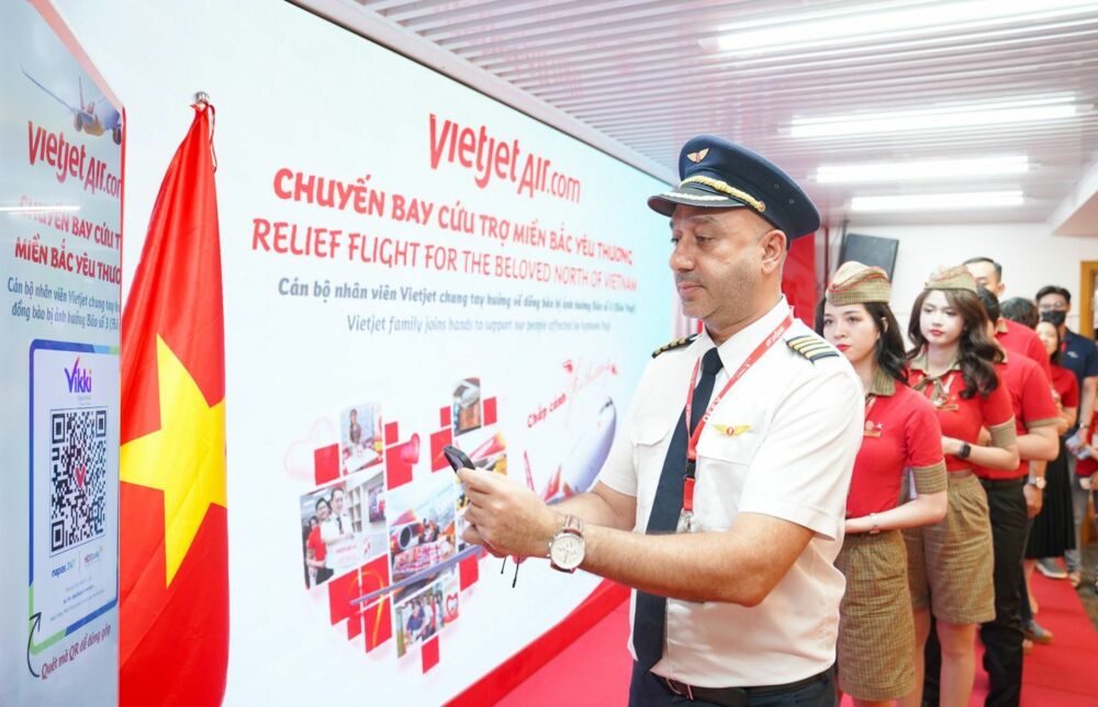 Vietjet hướng về miền Bắc yêu thương 3