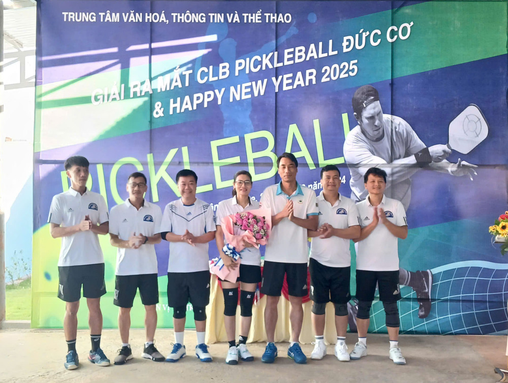 Đức Cơ: Ra mắt CLB Pickleball và tổ chức giải chào năm mới 2025 1