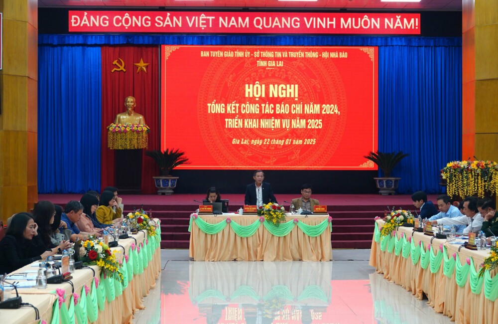 Gia Lai tổ chức Hội nghị tổng kết công tác báo chí năm 2024 1