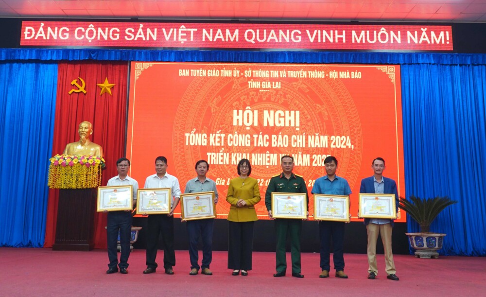 Gia Lai tổ chức Hội nghị tổng kết công tác báo chí năm 2024 8