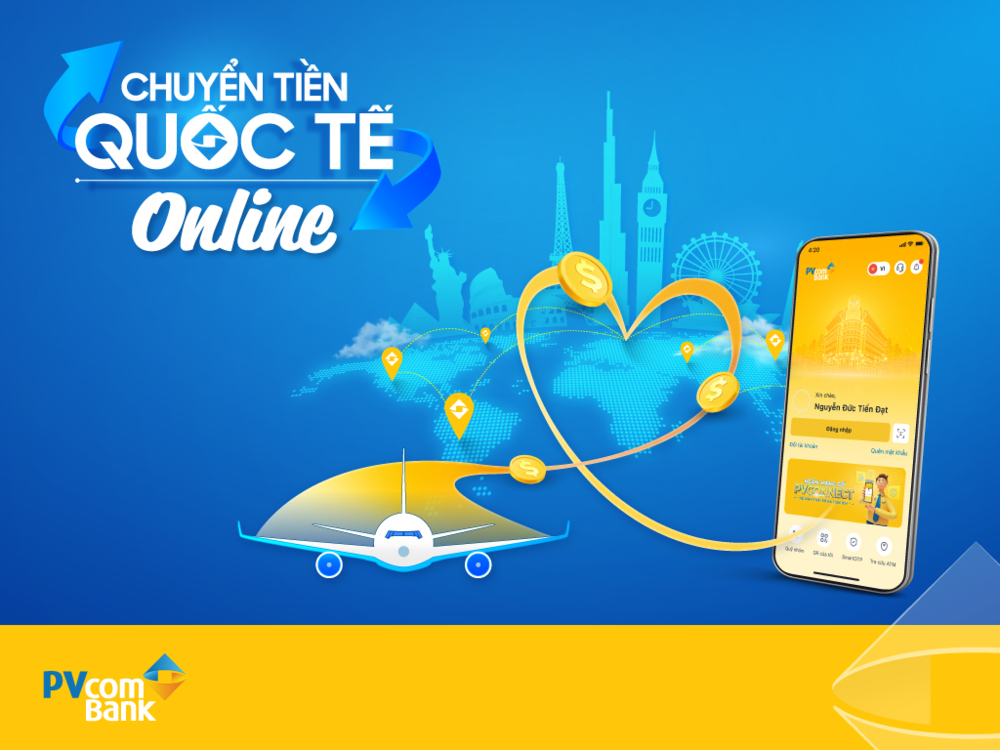 PVcomBank ưu đãi chuyển tiền quốc tế trực tuyến cho doanh nghiệp và khách hàng cá nhân 2