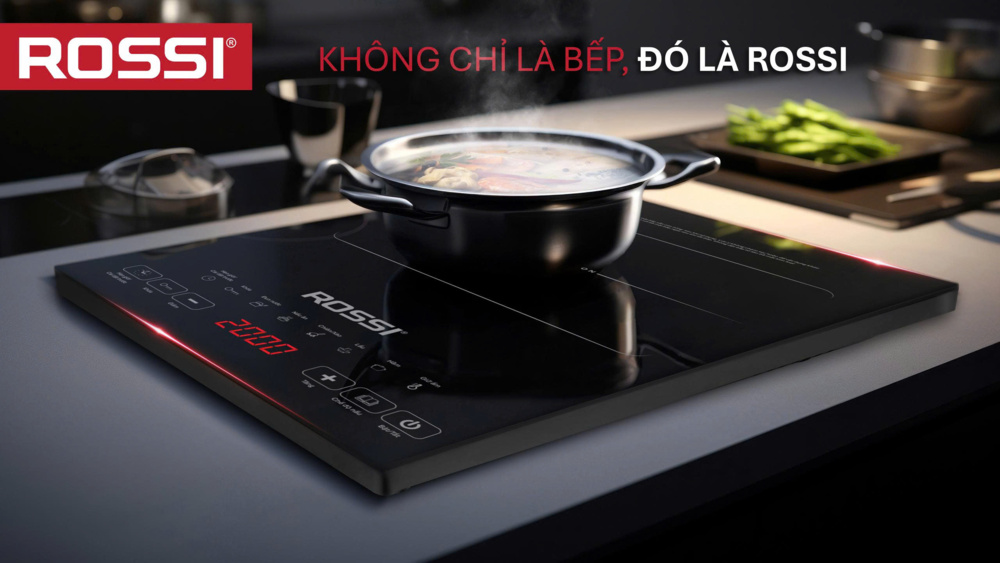 Bếp từ đơn mâm từ bằng đồng ROSSI - bước tiến mới cho công nghệ ninh hầm 2